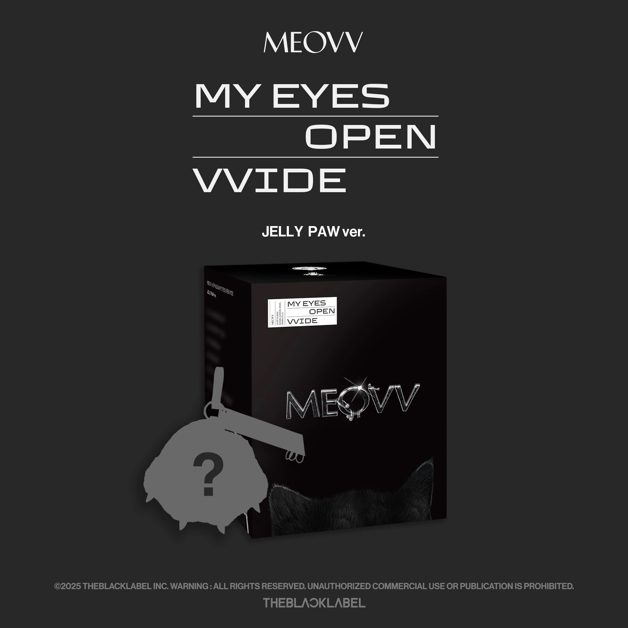 【入荷未定】MEOVV [MY EYES OPEN VVIDE] JELLY PAW VER.（韓国盤）【正規輸入盤】