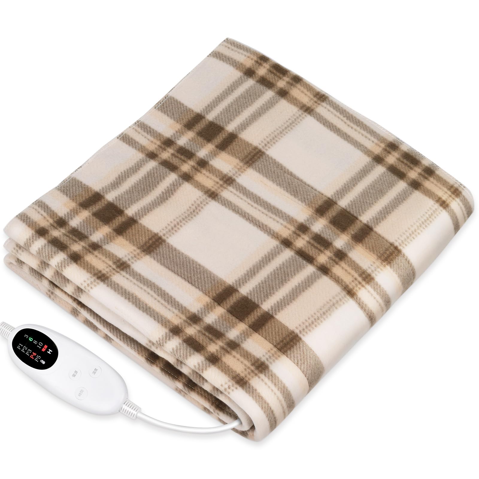 電気毛布 敷き 掛け兼用 節電 電気敷き毛布 4段階タイマー 140×80cm 切り忘れ防止タイマー付き 洗える 5段階温度調整 電気ブランケット 防寒対策 肩掛け 膝掛け シングル 暖房器具 毛玉な