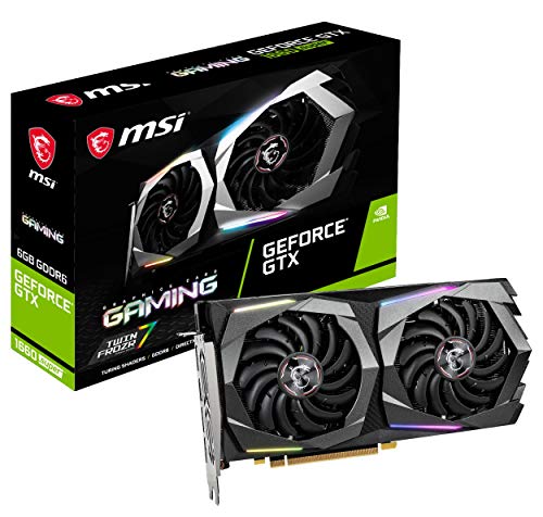 MSI GeForce GTX 1660 スーパーゲーミンググラフィックスカード PCI-E x16
