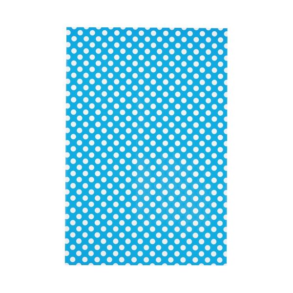 （まとめ）ドットホワイト 4ツ切 20枚 みずいろ [x10セット] 8,381円