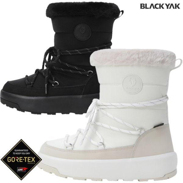 25 F/W 新作 女性 ゴアテックス 防寒靴 防水パディングブーツ 滑り止め強化 ヒマ ブーツ GTX ABYSHWU501