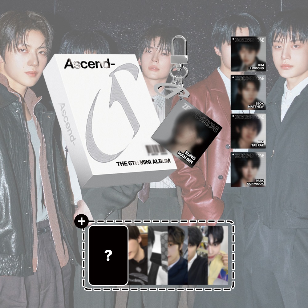 [5種セット] ZEROBASEONE 6集ミニアルバム 『 Ascend- 』 LENTICULAR KEYRING Ver