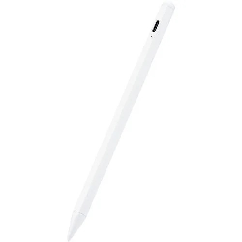 エレコム P-TPACSTAP05WH タッチペン／充電式／iPad専用／パームリジェクション対応／ペン先交換可能／ホワイト PTPACSTAP05WH