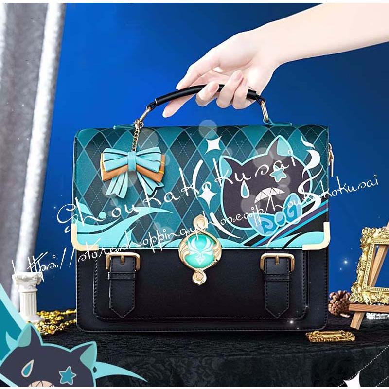 【最安値挑戦】原神 げんしん リネット 周辺 手提げバッグ ショルダーバッグ リュックサック 斜め掛けバッグ 日常 通勤 レザー 痛バ 痛バッグ