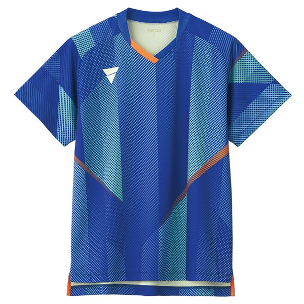 VICTAS（ヴィクタス） 卓球ゲームシャツ V-GS203 男女兼用 ブルー S