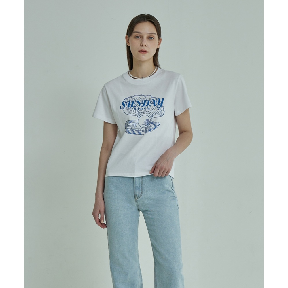 ITOV SEOUL アコヤ Tシャツ WH