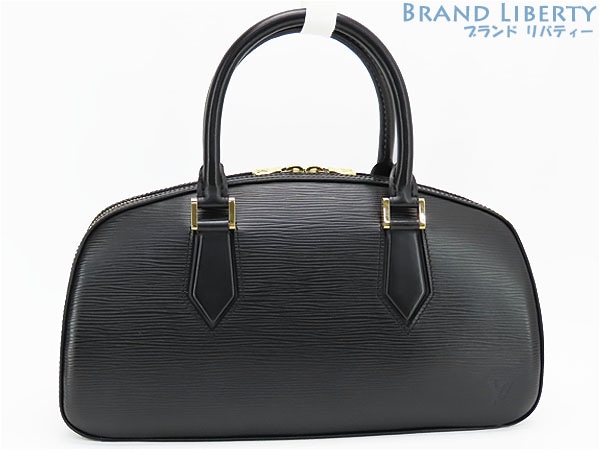 超美品ルイヴィトンエピジャスミンミニボストンバッグハンドバッグボーリングバッグブラックM52082