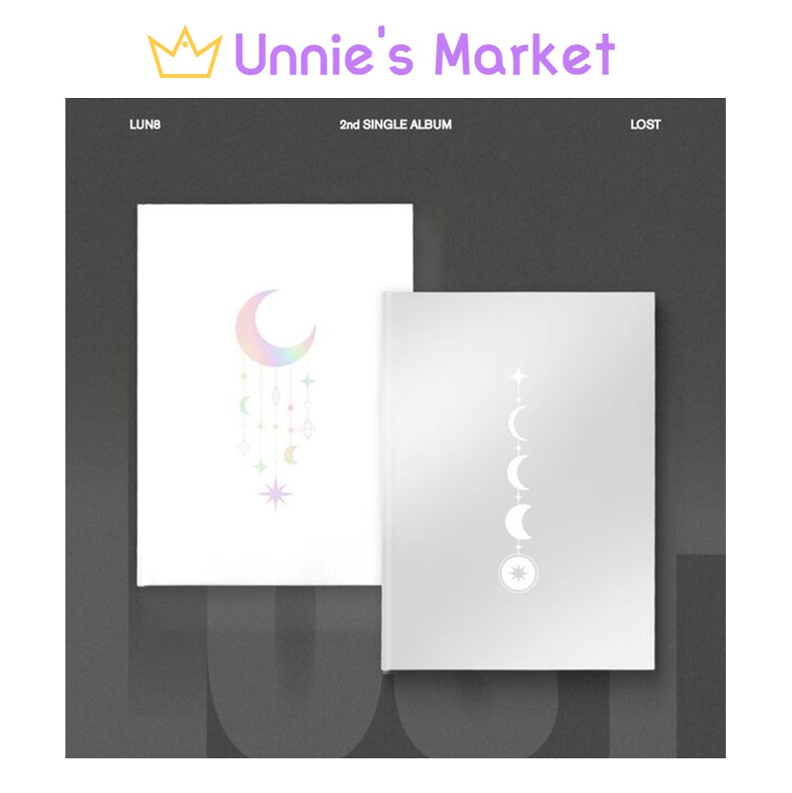 [SET] LUN8 [LOST] META (DAY Ver./ LIGHT Ver.) / 2nd SINGLE ALBUM