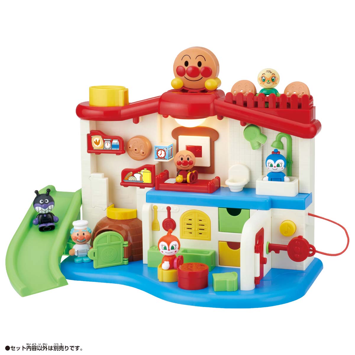 バンダイ サウンドいろいろライトがピカッ！　アンパンマンはじめてハウス それいけ！　アンパンマン サウンドライトAPハジメテハウス