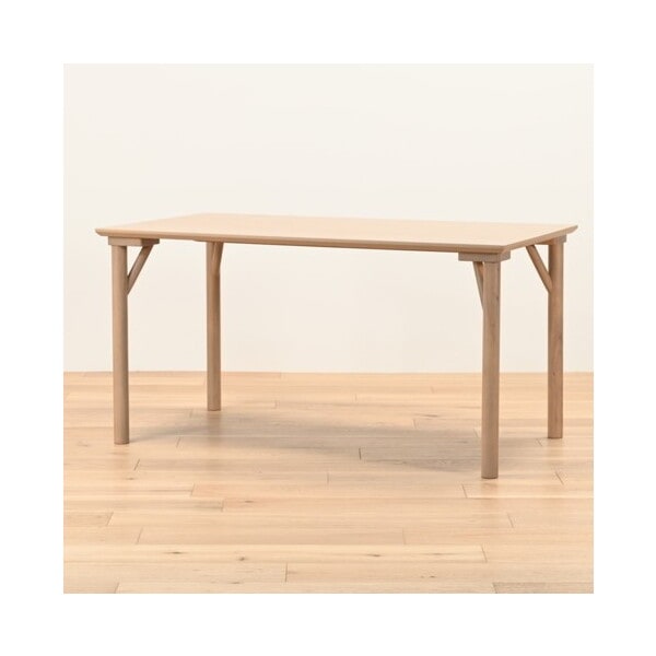 光製作所 アリカ ダイニングテーブル140 ウッド天板 ウッド脚 メーカー直送