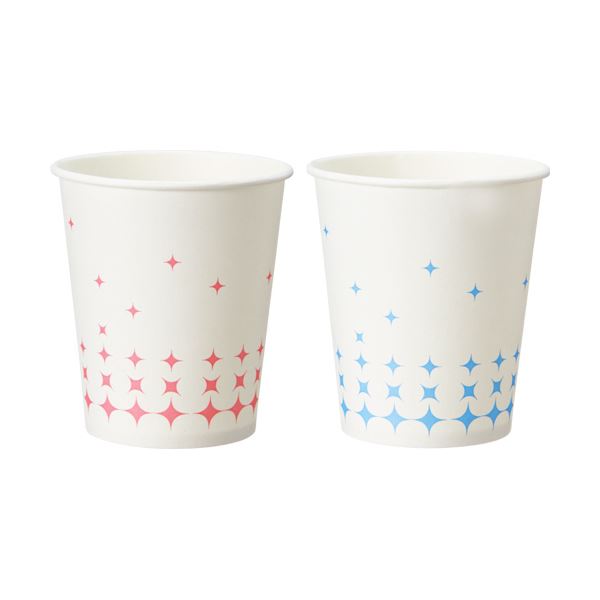 川西工業 うがい用紙コップ シャイン150ml（5オンス）#9500-1 1セット（3000個：100個30パック）