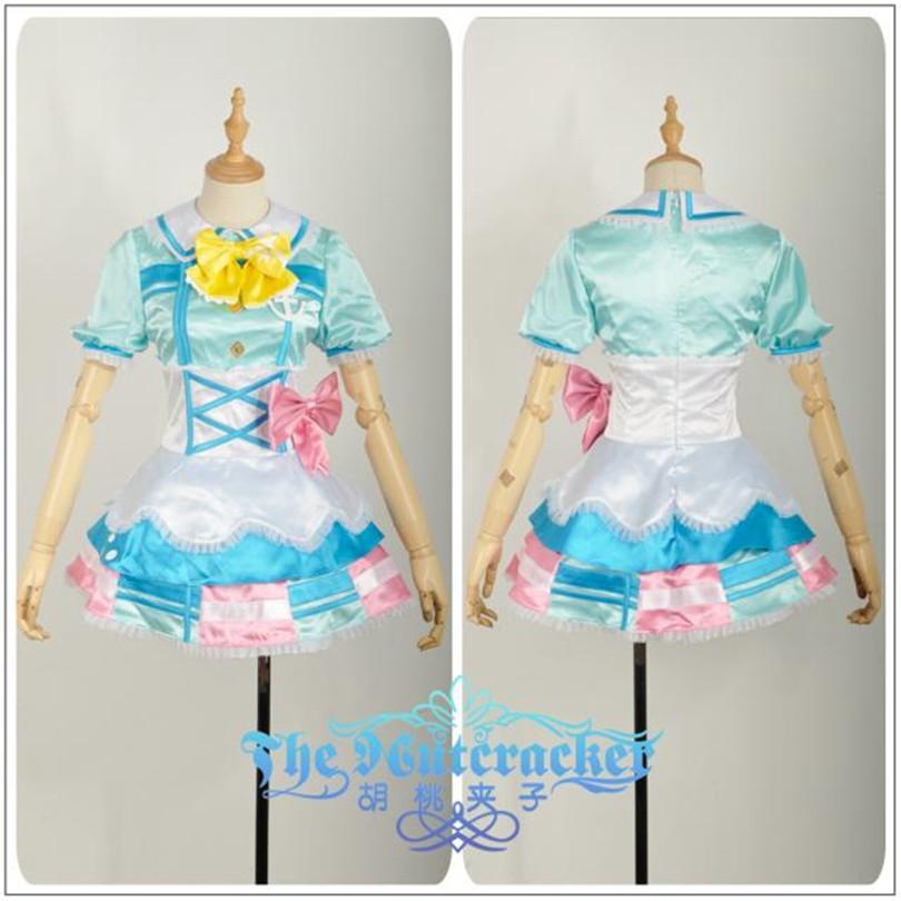 LoveL Sunshine aqours ラブライブ サンシャイン 高海千歌 たかみちか 風 コスプレ衣装 cosplay 仮装イベント アニメ パーティー