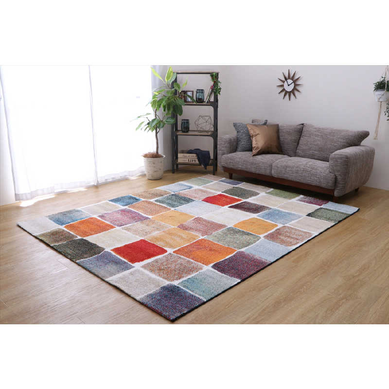 イケヒコ　ウィルトンラグ パレット (約200×250cm)