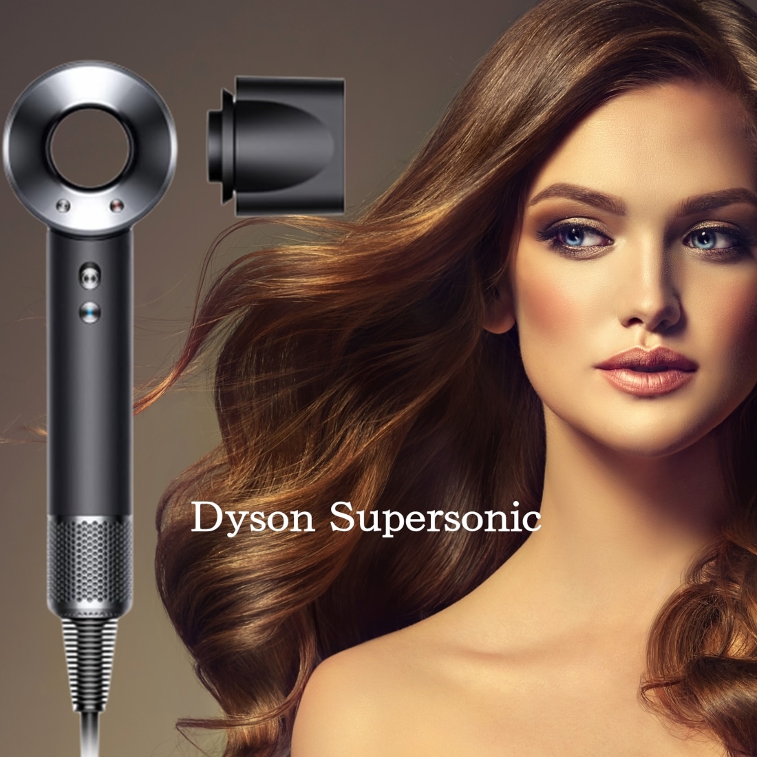 【美品】ダイソンスーパーソニック　ヘアドライヤー Dyson ダイソン スーパーソニック ナチュラル シャイン ヘア