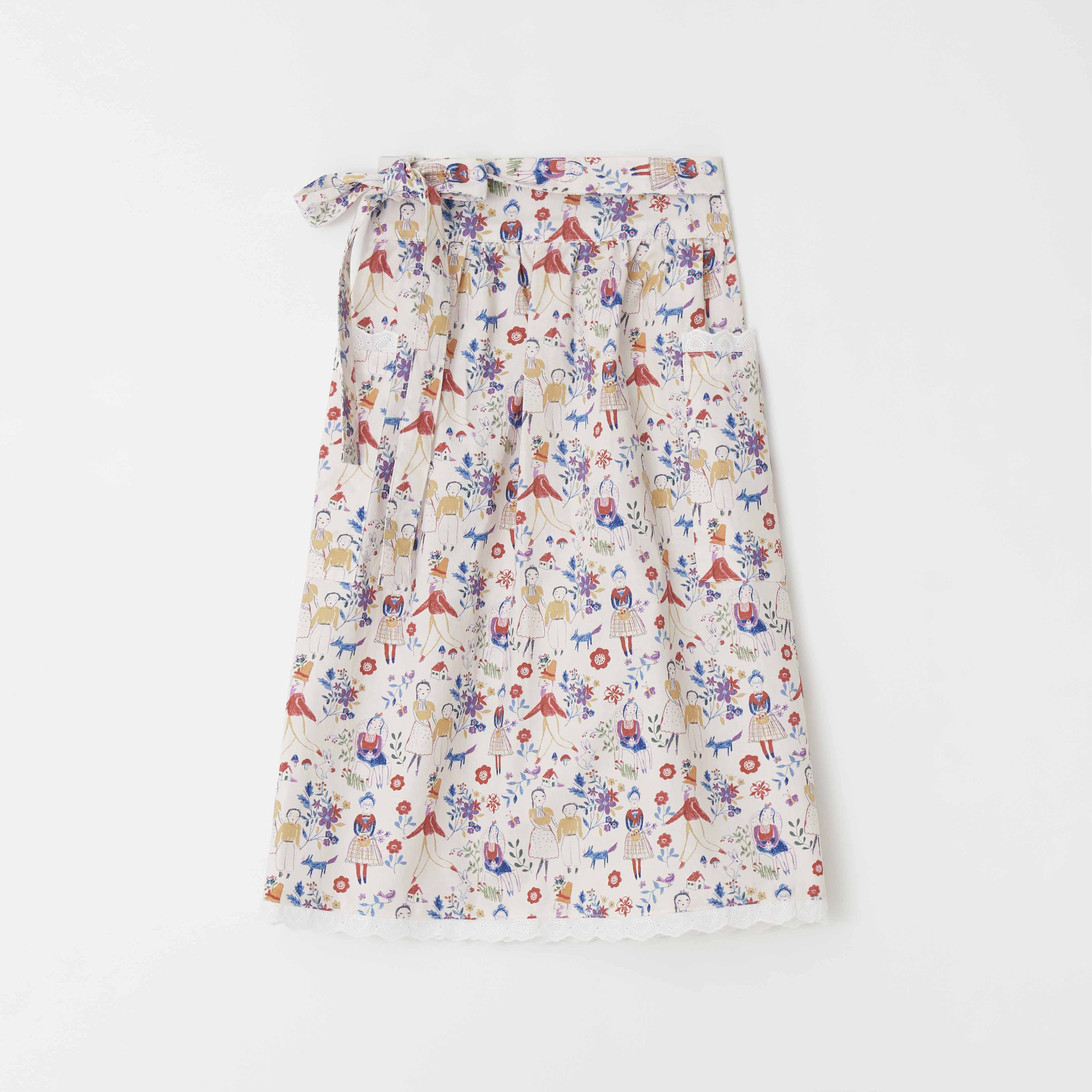 Mahe&Mia マヘミア フレンチジャルダン エプロン