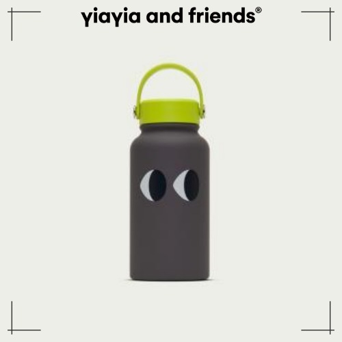 yiayiaandfriends タンブラー Eyes グレー 650ml 韓国人気