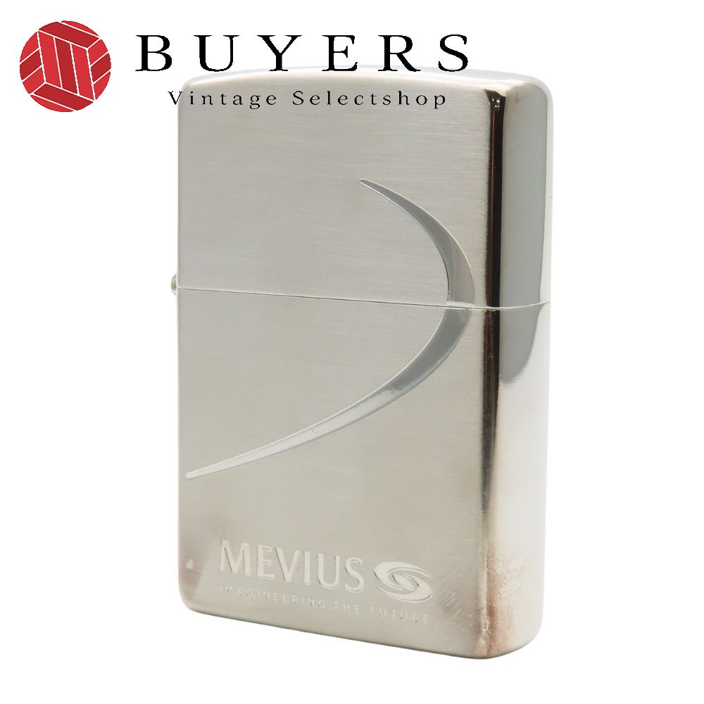 中古 ライター メタル シルバー MEVIUS メビウス 喫煙具 メンズ 男性
