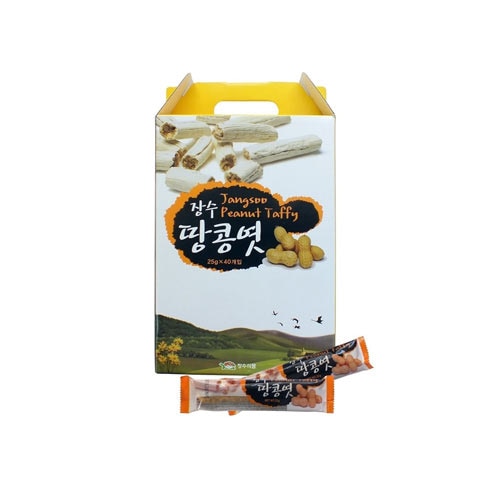 チャンス食品 ピーナッツヨッ 25g 40個入り(韓国伝統菓子)