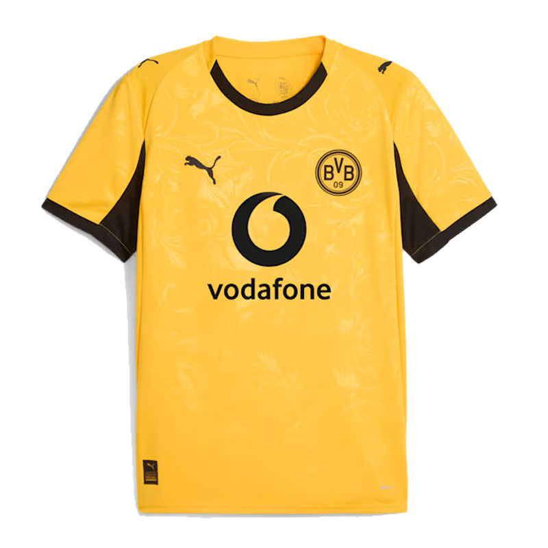 BVB 2025-26 ドルトムント カップ レプリカ 半袖 ユニフォーム サッカー ウェア レプリカウェア 25AW(780112-03)