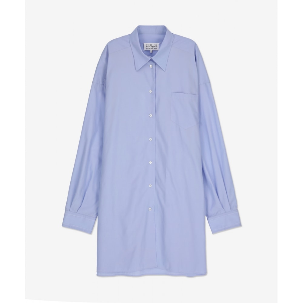 メゾン・マルジェラ女性用オーバーサイズシャツ-ライトブルー/SI0DL0002S60306471 49,394円