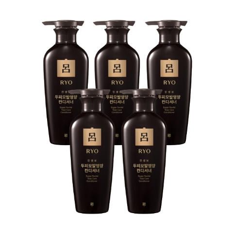 [1+1+1+1+1] ジンセンボ頭皮毛髪栄養コンディショナー 400mL 韓国ヘアケア 抜け毛ケア 頭皮環境改善 髪にハリ・コシ 潤い補給 ヘアトリートメント スカルプケア 弱った髪用 ダメージ補修