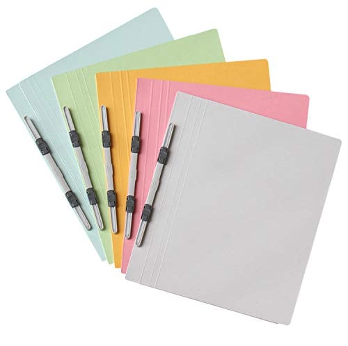 PLUS(プラス) フラットファイル 5色各1枚パック 20パック入り A4-S 78-320×20