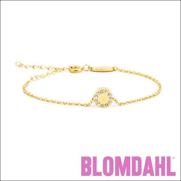 ピアス　ブレスレット ゴールド ブリリアンスパック クリスタル 8mmBLOMDAHL ブロムダール ピアス ブレスレット ゴールド ブリリアンスパック クリスタル 8mm 両耳