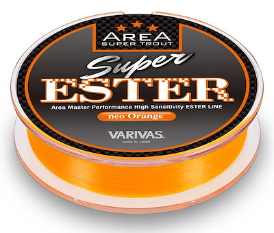 他サイト： バリバス(VARIVAS) スーパートラウトエリア スーパーエステル 140m ネオオレンジ 0.5号の商品画像