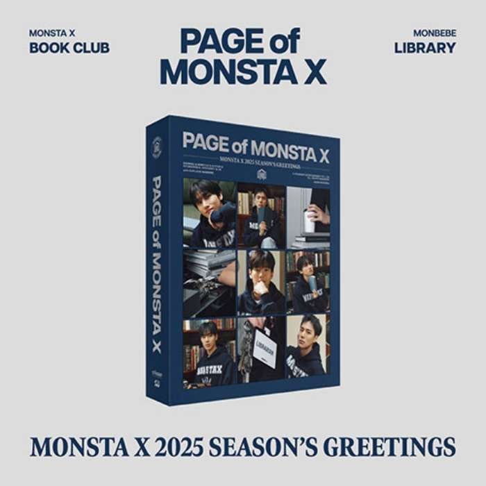【未開封新品】モンスターエックス2025シーズングリーティング - [PAGE of MONSTA X]