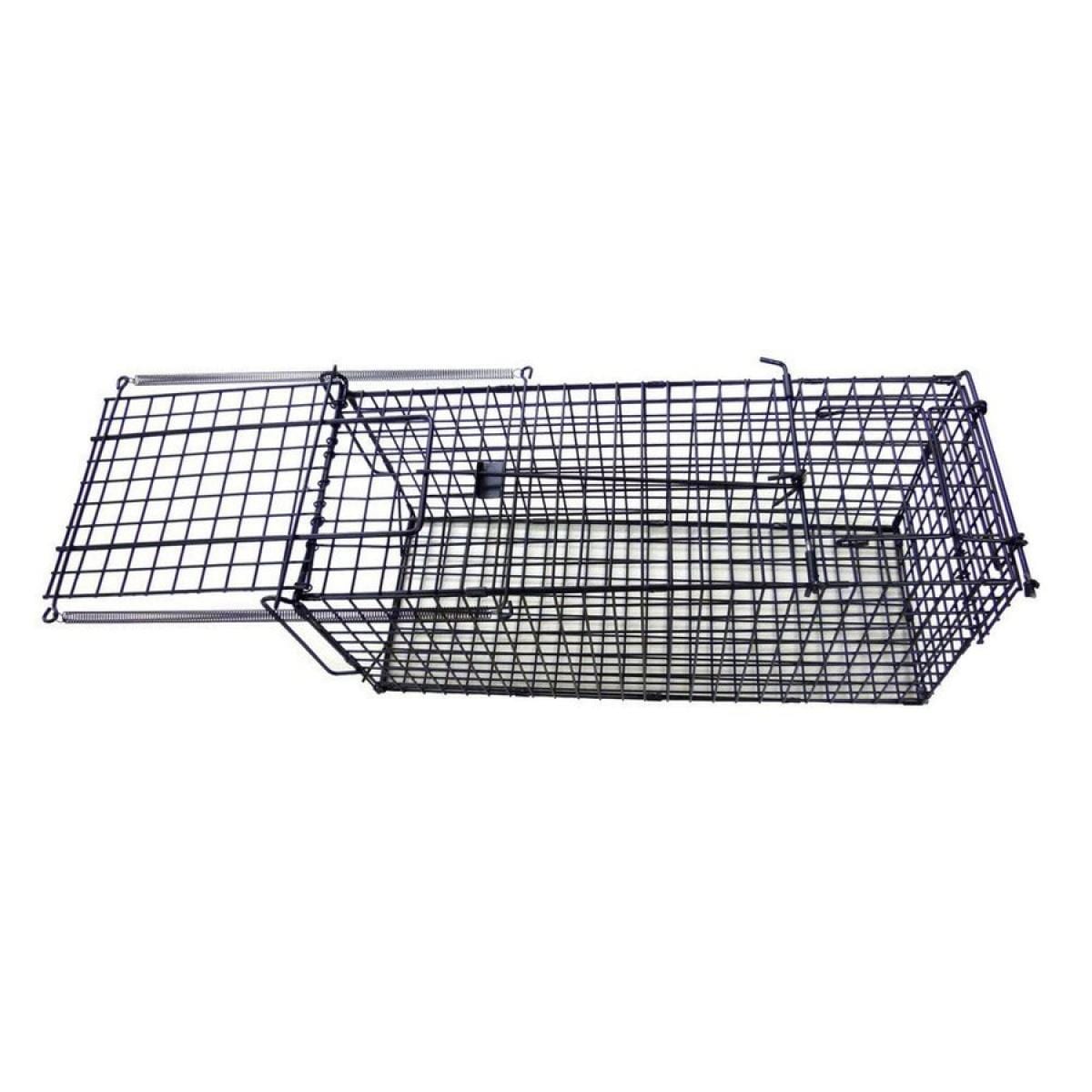 シンセイ アニマルキャッチャー Mサイズ 固定式ジャンボ捕獲器 TA26 完成品 獣害対策 小動物 農作物 畑 水田 ネコ アライグマ タヌキ ハクビシン イタチ ネズミc