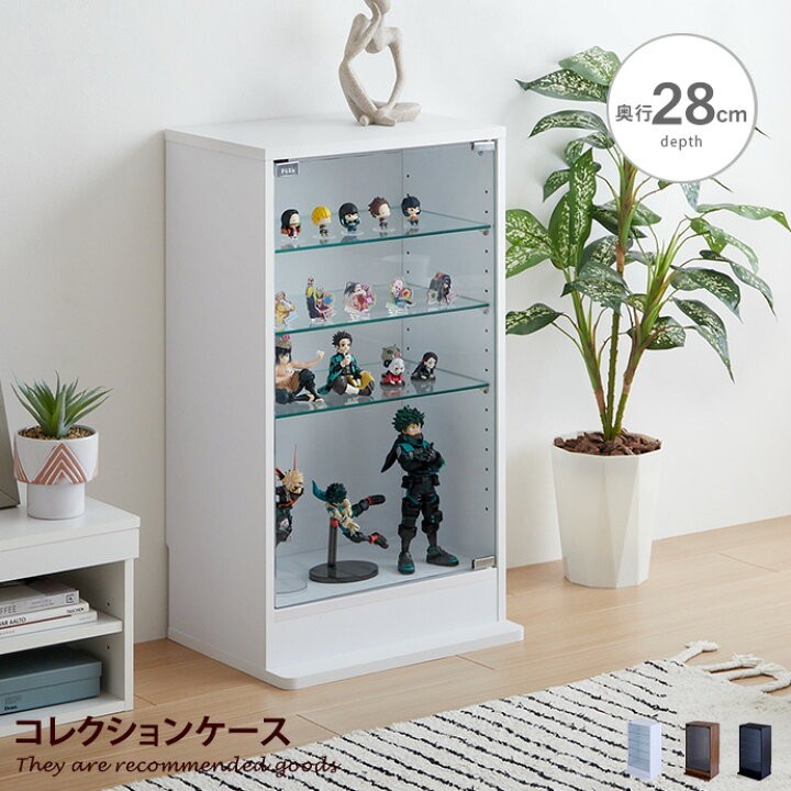 コレクションケース 奥行 28cm 収納 コンパクト おしゃれ Legen