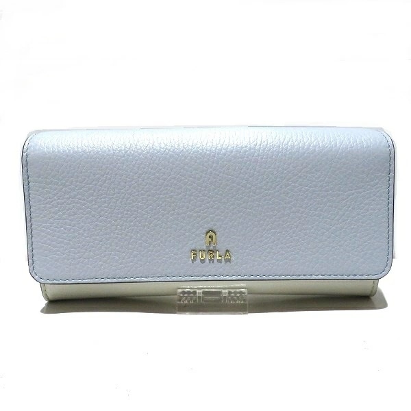 フルラ FURLA カメリア 長財布 2つ折り財布 レディース 【中古】