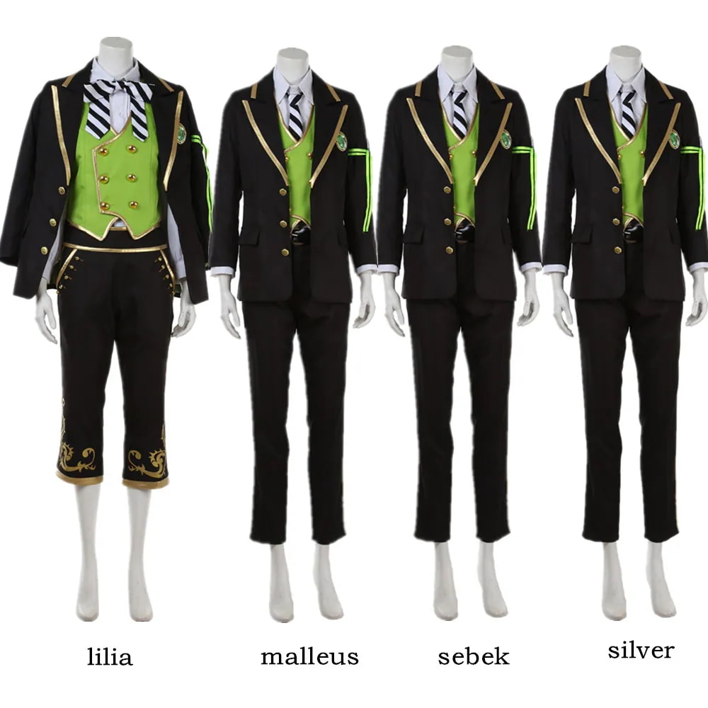 ツイステッドワンダーランド　ツイステ　ディアソムニア寮 lilia malleus sebek silver コスプレ衣装 コスチューム 学園祭 イベント 文化祭 仮装 変装