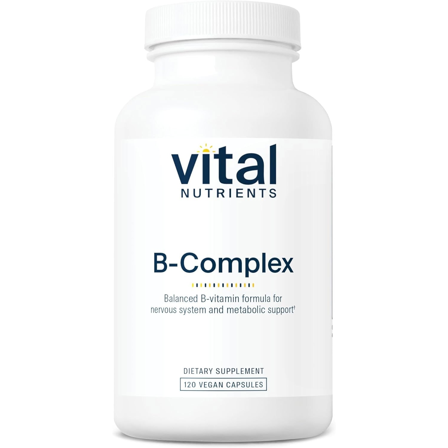 VITAL NUTRIENTS B-Complex 120カプセル [並行輸入品]