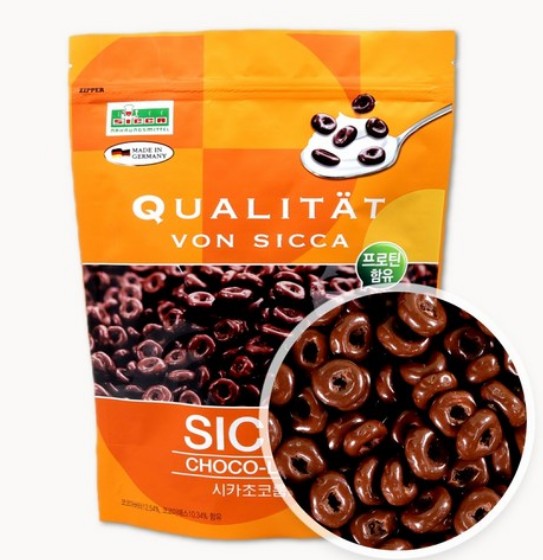 [SICCA CHOCO LOOPS] ヨーグルト トッピング CHOCO リング ミルク 大容量CHOCOリング 700g