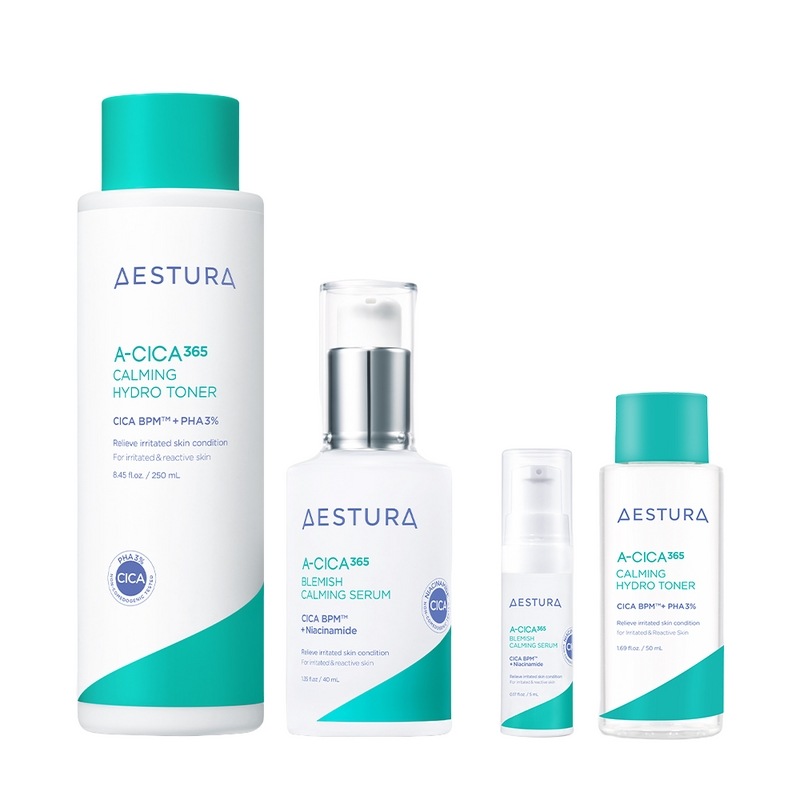 エストラエイシカ365水分落ち着きトナー250ml+セラム40ml