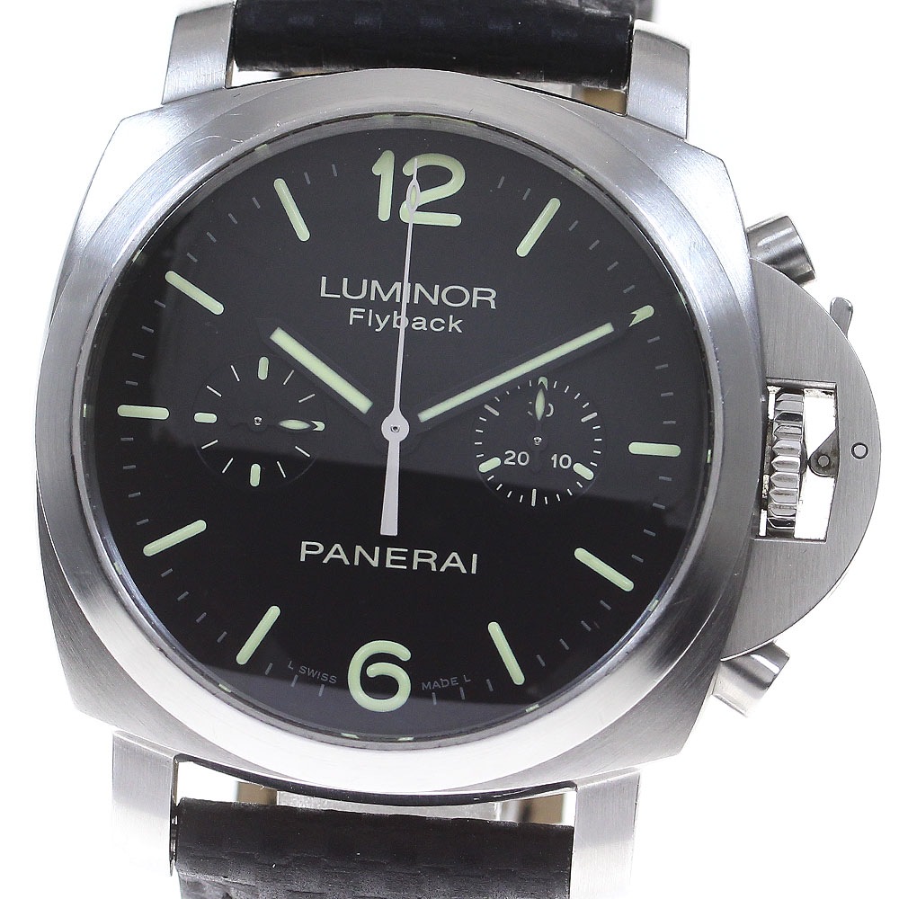 パネライ PANERAI PAM00361 ルミノール 1950 フライバック クロノグラフ 自動巻き メンズ 箱・保証書付き_848798【中古】