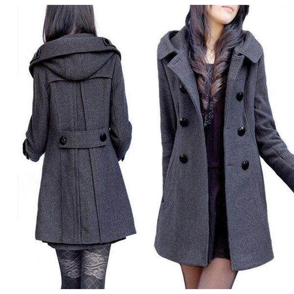 目玉新商品チェスターコート レディースラシャコート メルトンコート ロングピーコート 女性用 コート