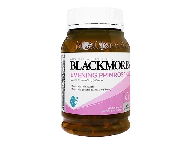 イブニングプリムローズオイル 190カプセル　1本　ブラックモアズ　Blackmores Evening Primrose Oil 海外直送日時指定不可 ヤマト国際便発送