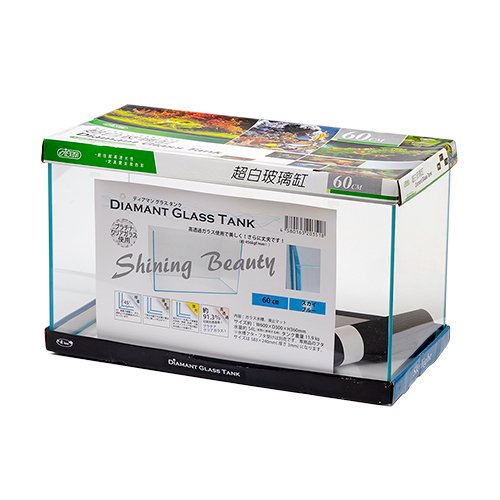 アズー ディアマングラスタンク 60cm スカイブルー お一人様1点限り 60cm水槽 CRC10―11―01―50―00