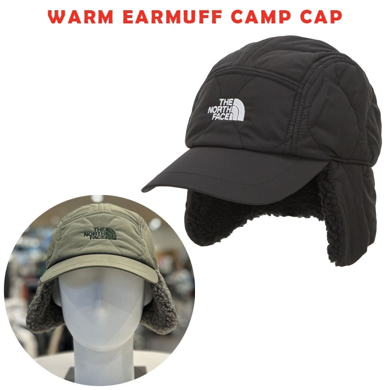 韓国正規品保証 関税負担なし NE3CP59A WARM EARMUFF CAMP CAPデイリー 基本 着装 男子 女子 人気 韓国 ファッション 男女共用 アウトドア