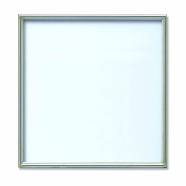 ( 角額 )正方形額 500角 500×500mm シルバー 壁掛けひも アクリル付き フレーム 額縁 額