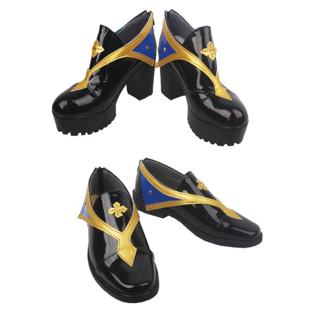 【短納期】原神 磐祭葉守　神里綾人(かみさとあやと) コスプレブーツ 靴