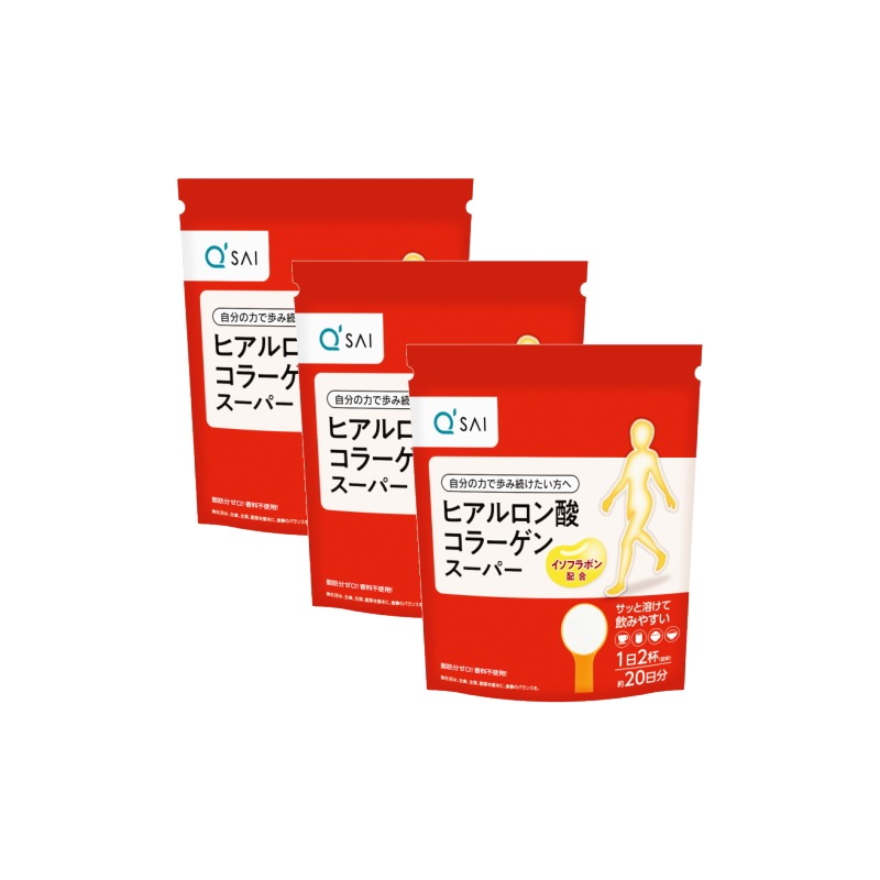 ヒアルロン酸コラーゲンスーパー 100g 3袋セット