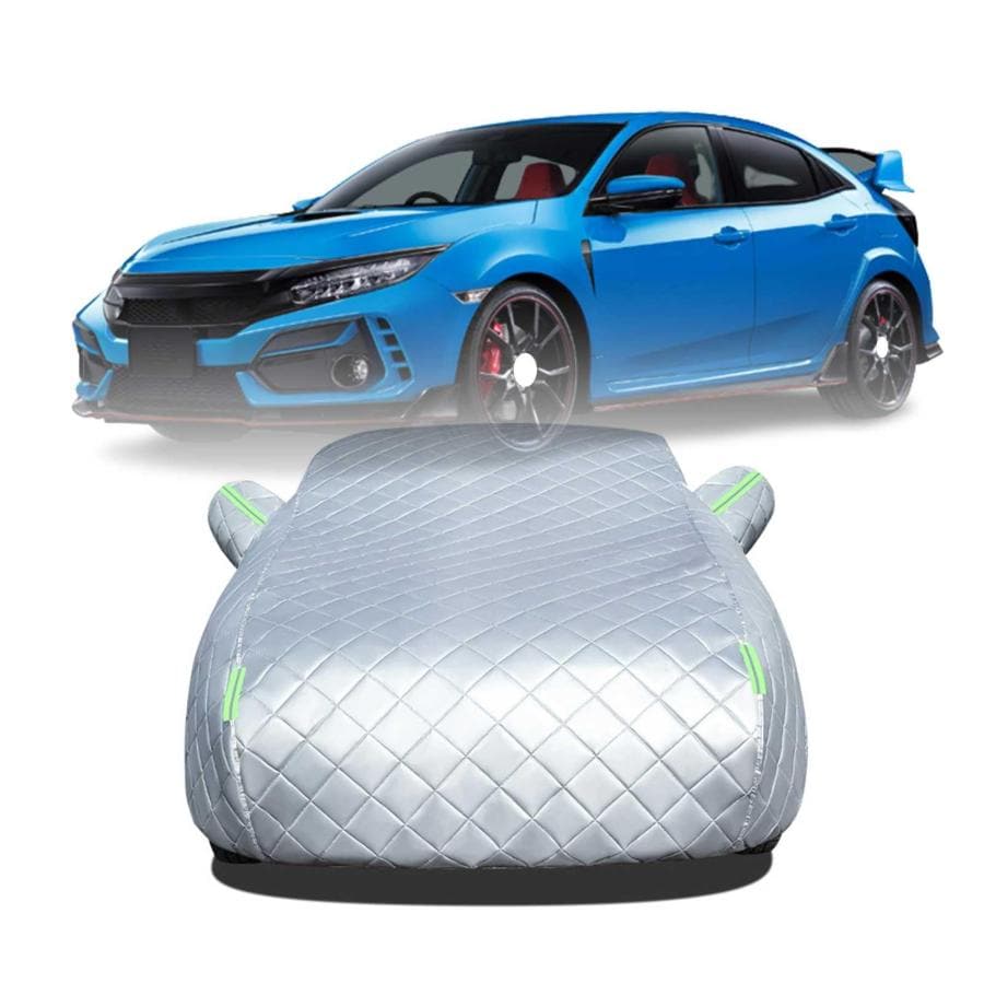 冬 ボディカバー に適用 ホンダ シビックタイプR FK8 車 カバー 防雹カーカバー カスタムパーツ 車カバー 凍結防止カバー 自動車用防水カバー 日焼け防止 車のカ