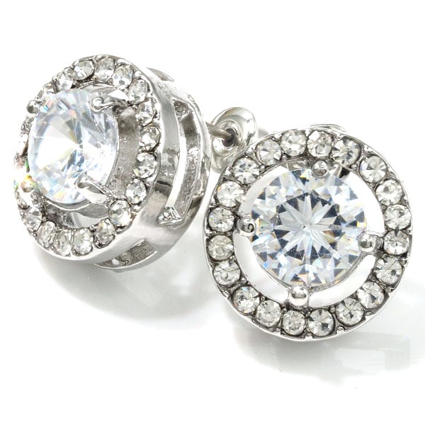 ダイヤモンド スタッド ピアス 特大 高級仕上げ プレゼント 高