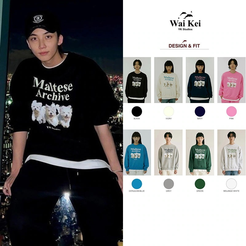 【SEVENTEEN ジョンハン着用】Maltese archive sweatshirts