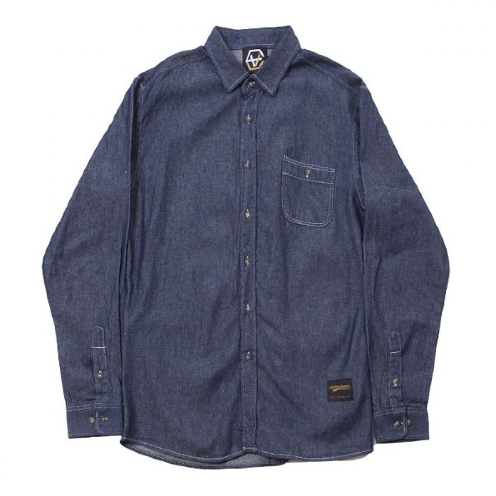 (8巻) EV ジーンズシャツ (ネイビー)