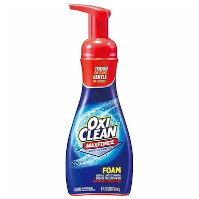他サイト： OXICLEAN(オキシクリーン) オキシクリーン マックスフォース 泡タイプ 266ml 血液 油汚れ 泥汚れ シミ 食べこぼしの商品画像