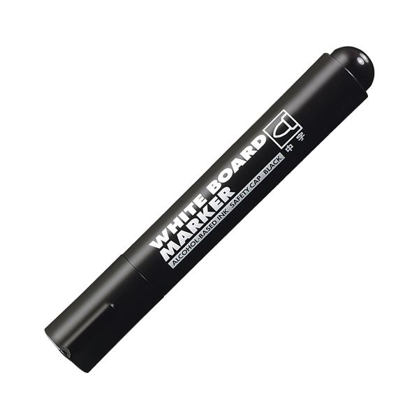 (まとめ) コクヨ ホワイトボード用マーカーペン 中字 黒 業務用パック PM-B102ND 1箱(10本) (×10セット)